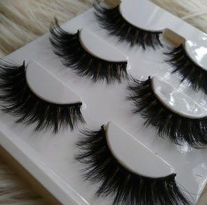 Luxy Mink Eyelashes 3D Fur New